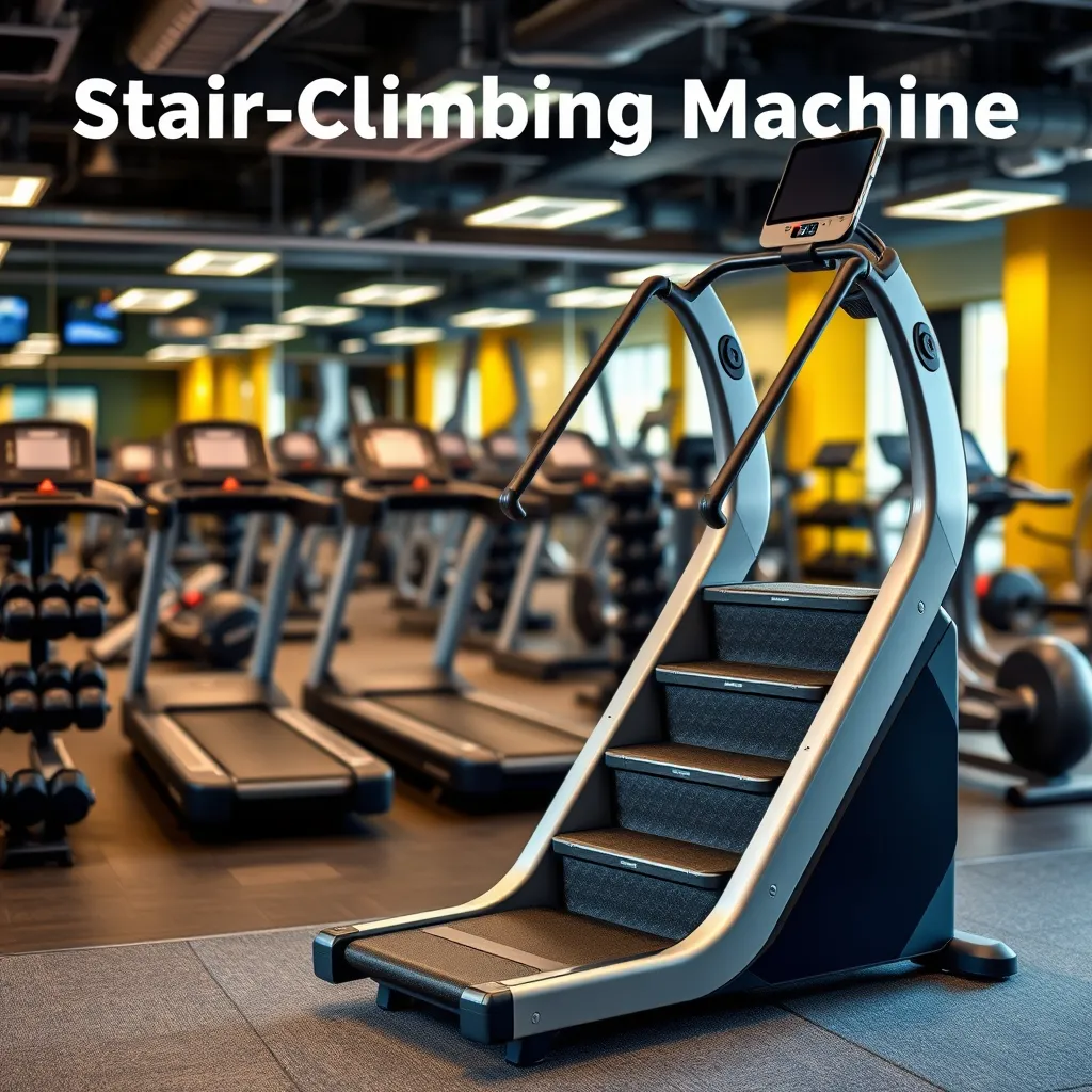 Maszyna schody na siłowni - jakie daje efekty